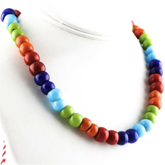 Shopbop Maison Irem Chunky Bead Havana Necklace - Picture 6 of 9